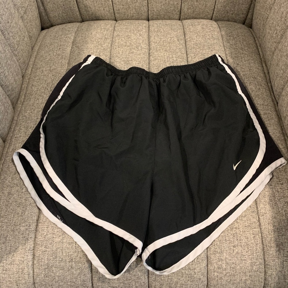 Nike Black Tempo Running Shorts Dri-Fit